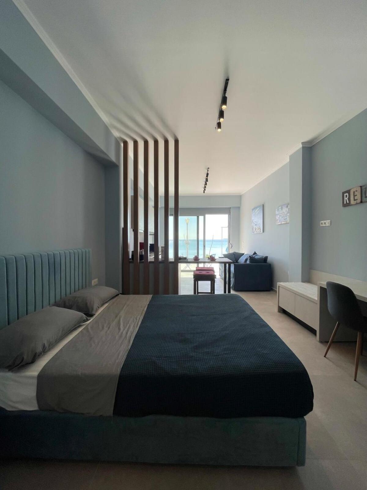 Charaki Escape Chic Studio With Seafront Patio Διαμέρισμα Εξωτερικό φωτογραφία